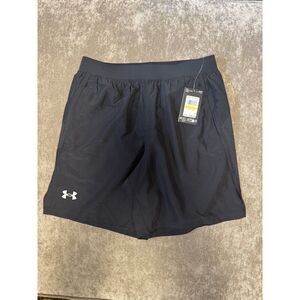 Under Armour Mens Launch 5" Woven Running Shorts MED Black